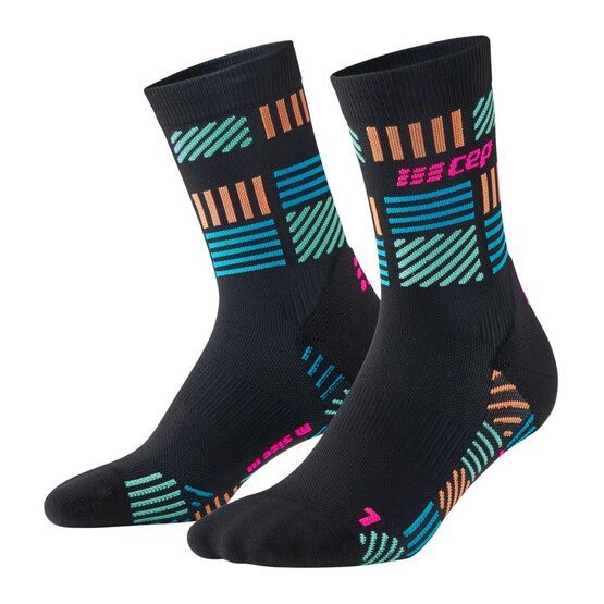 CEP  The Run Limited 2024.2 Compression Socks Mid Cut Women black