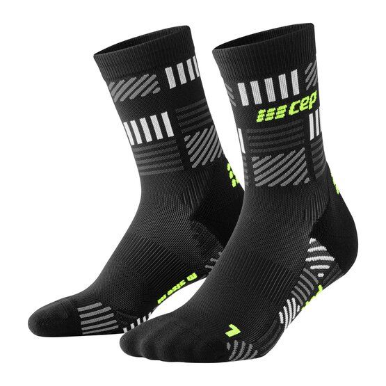 CEP The Run Limited 2024.2 Compression Socks Mid Cut Men gelb