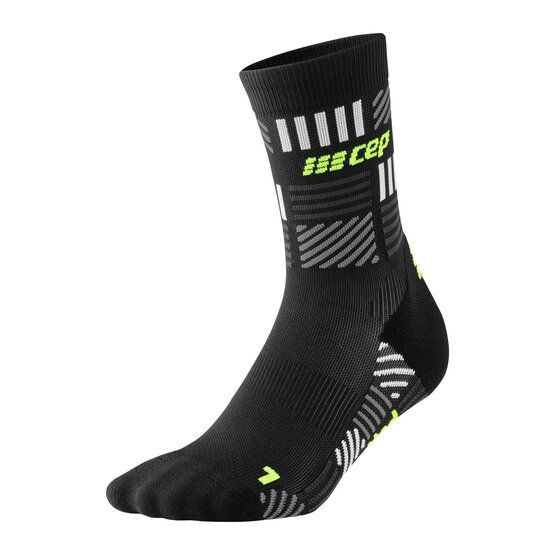 CEP The Run Limited 2024.2 Compression Socks Mid Cut Men gelb