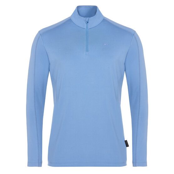 Daniel Springs  Basic 1/2 zip thermal undershirt blue