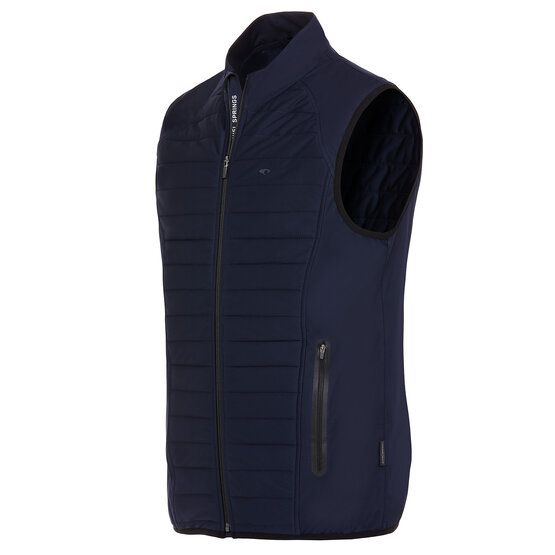 Daniel Springs  Stretch softshell vest navy