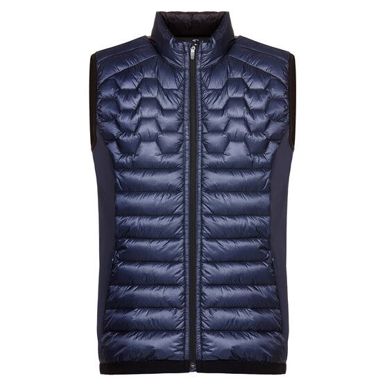 Daniel Springs  Quilted thermal vest navy