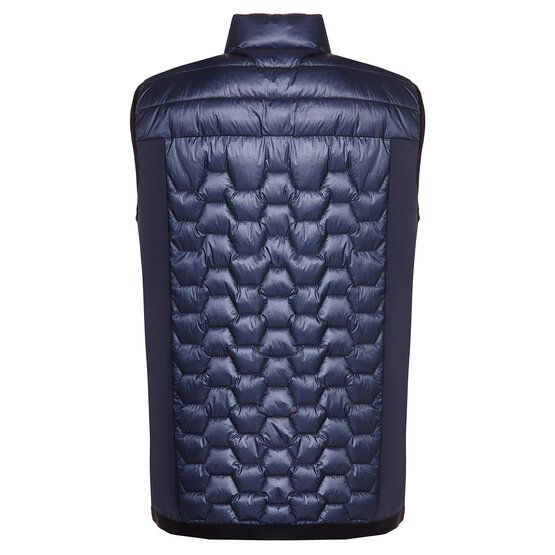 Daniel Springs  Quilted thermal vest navy