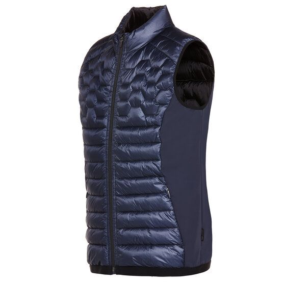 Daniel Springs  Quilted thermal vest navy