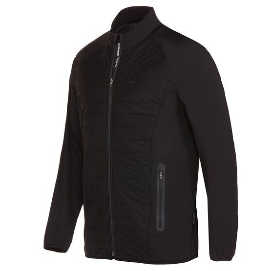 Daniel Springs  Stretch softshell jacket black