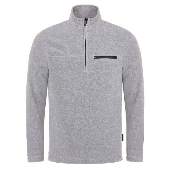 Daniel Springs  Windstopp fleece midlayer gray melange