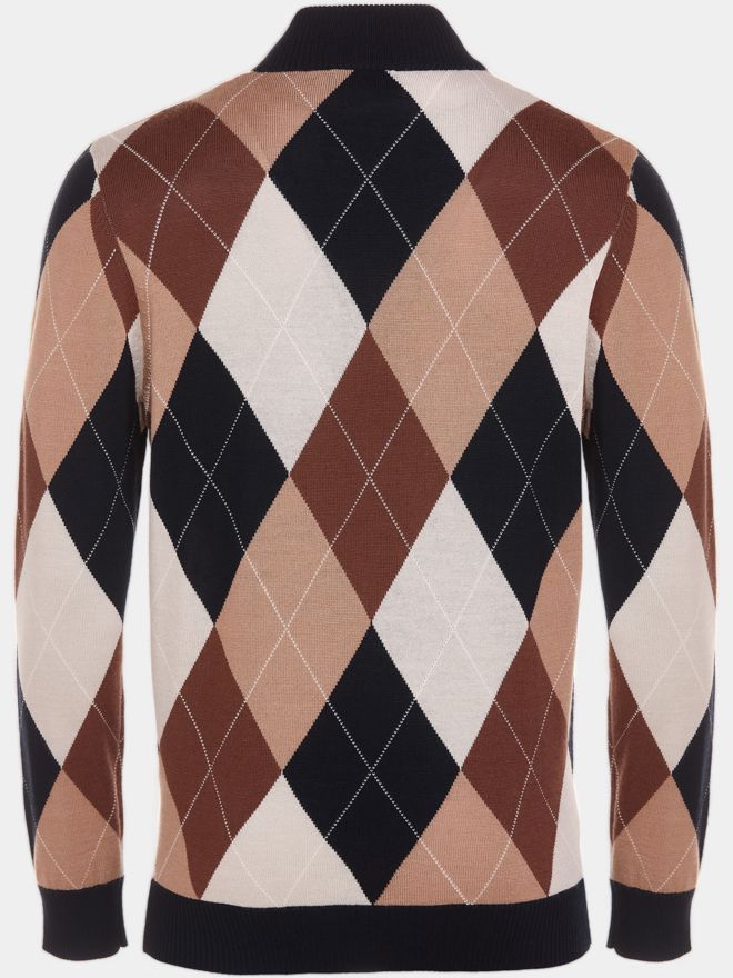 Daniel Springs Argyle Merino Troyer Strick braun