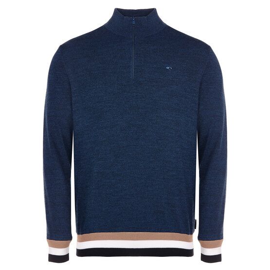 Daniel Springs  Windproof windstopper knit dark blue