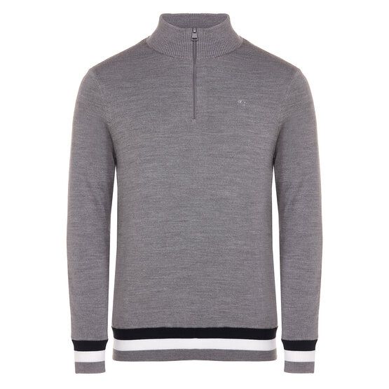 Daniel Springs  Windproof windstopper knit light gray