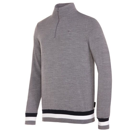 Daniel Springs  Windproof windstopper knit light gray