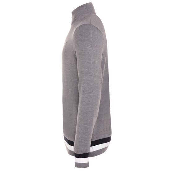 Daniel Springs  Windproof windstopper knit light gray