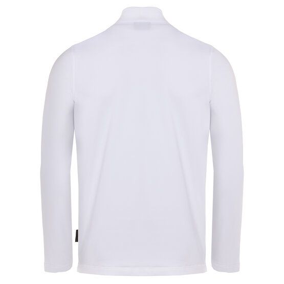 Daniel Springs  1/2 zip stretch thermal midlayer white