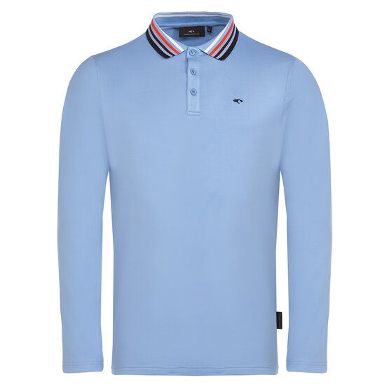 Thermal long sleeve polo