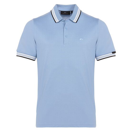 Daniel Springs Pique Halbarm Polo blau