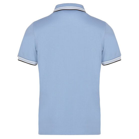 Daniel Springs  Pique half-sleeved polo blue