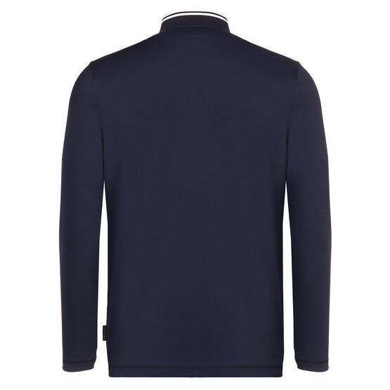 Daniel Springs Thermo Langarm Polo navy