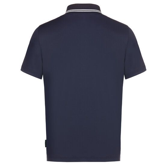 Daniel Springs Basic Halbarm Polo navy