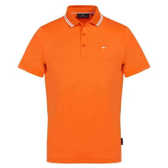 Daniel Springs  Basic half-sleeved polo orange