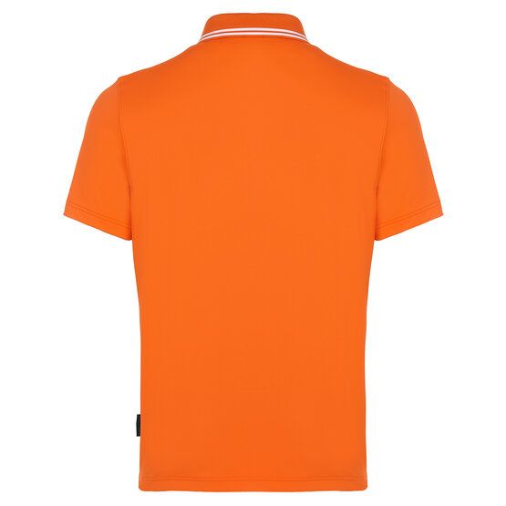 Daniel Springs Basic Halbarm Polo orange