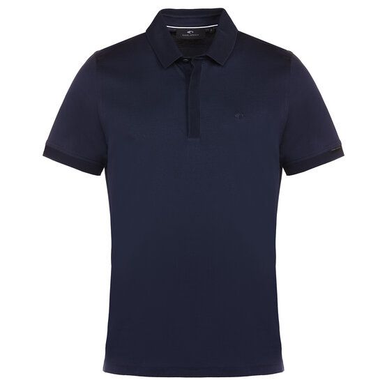 Daniel Springs Mercerisierte Baumwolle Halbarm Polo navy