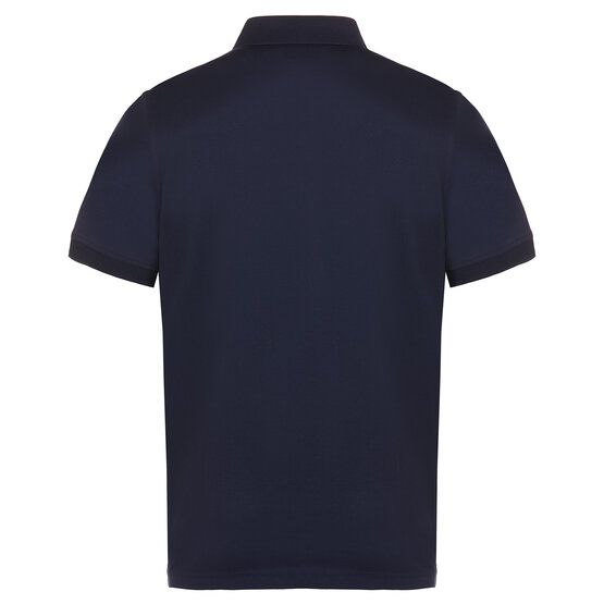 Daniel Springs  Mercerized cotton half-sleeve polo navy