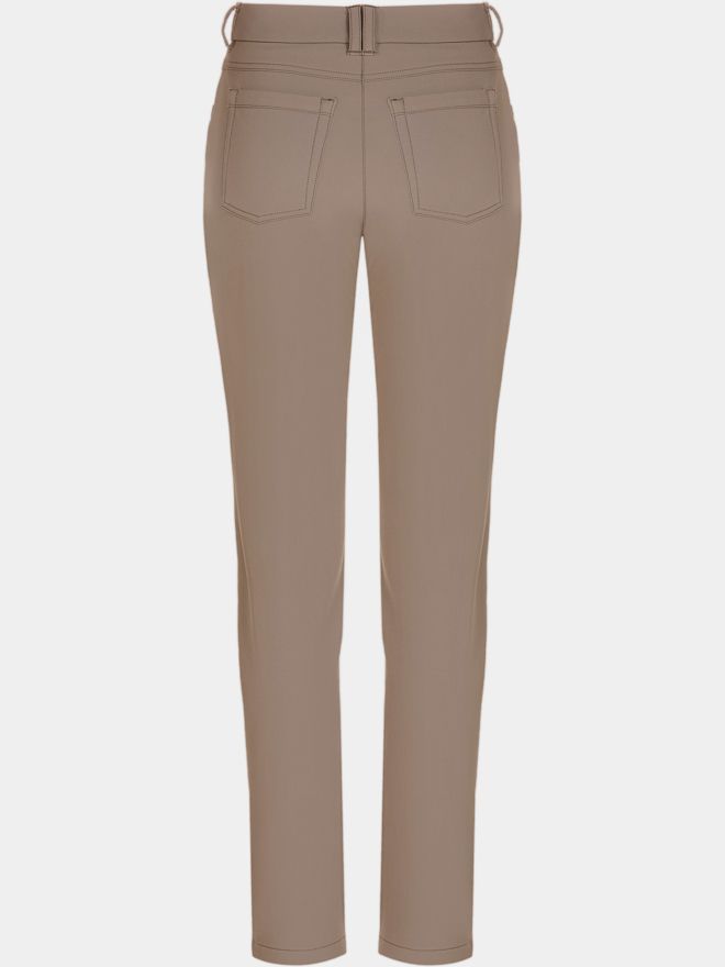 Valiente Dlouhé kalhoty MILLA Techno Stretch tmavě šedá