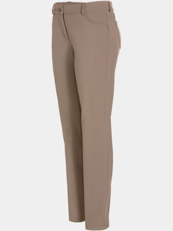 Valiente Dlouhé kalhoty MILLA Techno Stretch tmavě šedá