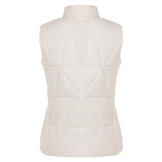 Valiente  Hybrid stretch quilted thermal vest ecru