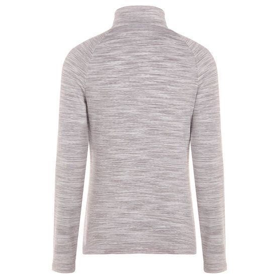 Valiente  Multi-melange 1/2 zip thermal undershirt gray melange