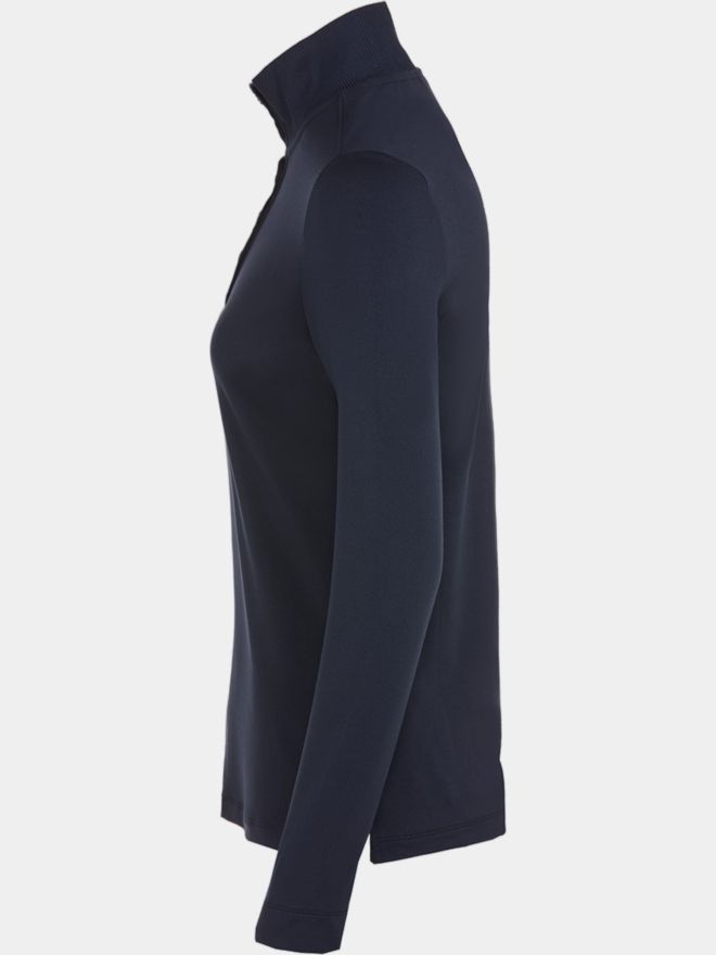 Valiente Stehkragen mit Knöpfen Thermo Unterzieher navy