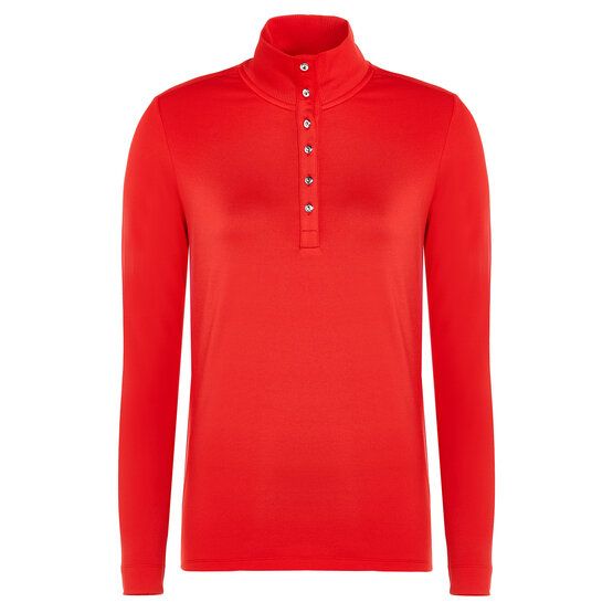 Valiente  Stand-up collar with buttons Thermal undergarment red