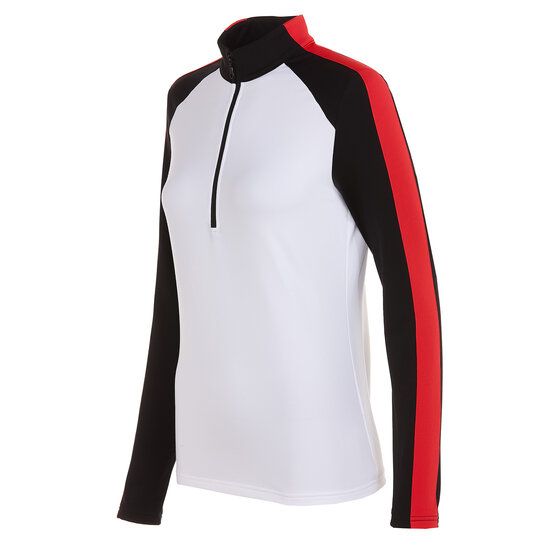 Valiente 1/2 Zip Stretch Thermo Midlayer schwarz