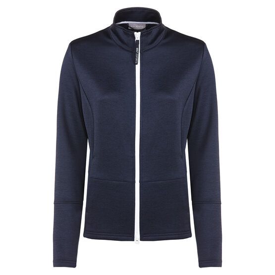 Valiente Melange Stretch Jacke navy