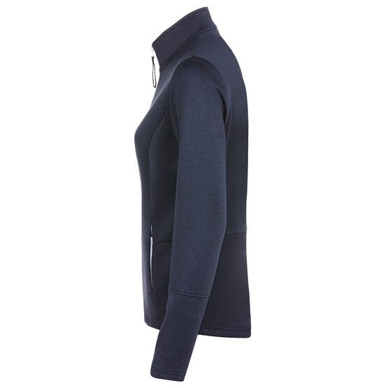 Valiente Melange Stretch Jacke navy