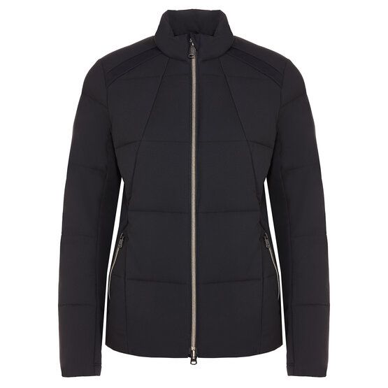 Valiente  Hybrid stretch quilted thermal jacket black