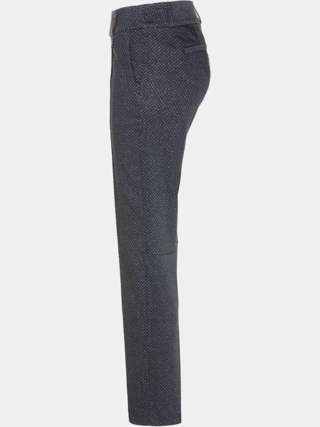 Valiente STELLA Druck Satin-Stretch Schlupf lang Hose fancy