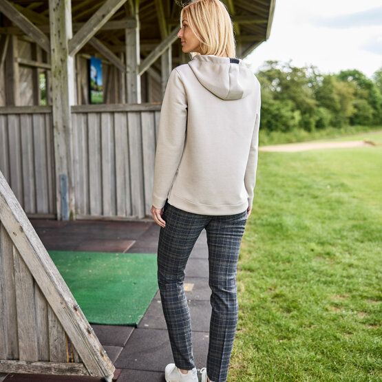 Valiente  Hoodie Stretch Midlayer beige