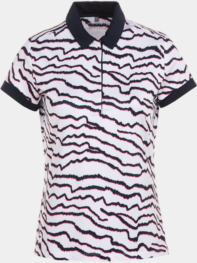 Valiente Polo s krátkým rukávem bílá