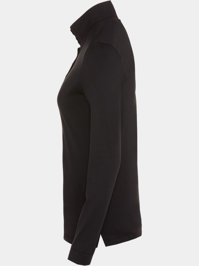 Valiente Stehkragen mit Knöpfen Thermo Unterzieher schwarz