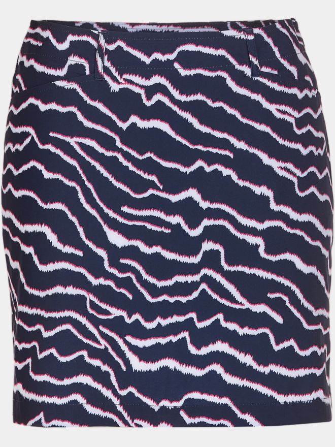 Valiente Druck kurz Skort navy