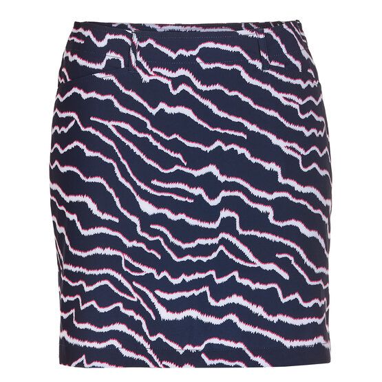 Valiente  Print short skort navy