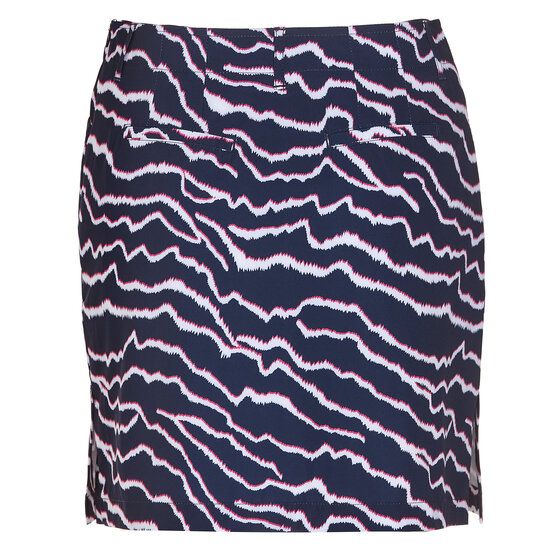 Valiente Druck kurz Skort navy