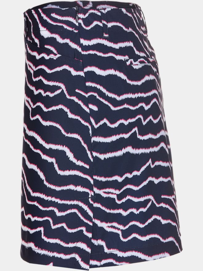 Valiente Druck kurz Skort navy