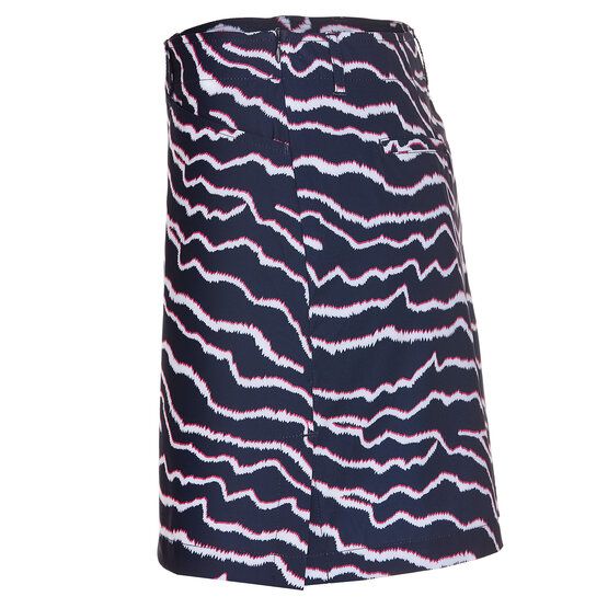 Valiente Druck kurz Skort navy