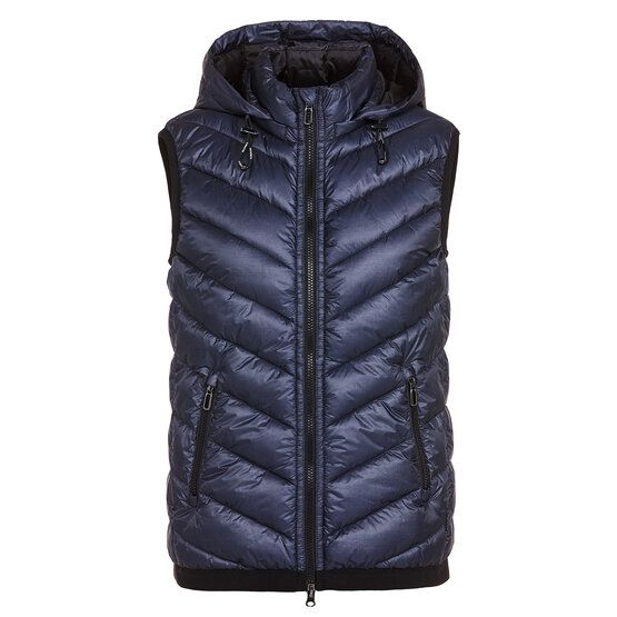 Valiente  Quilted thermal vest navy