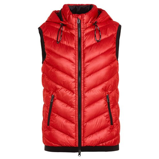 Valiente  Quilted thermal vest red