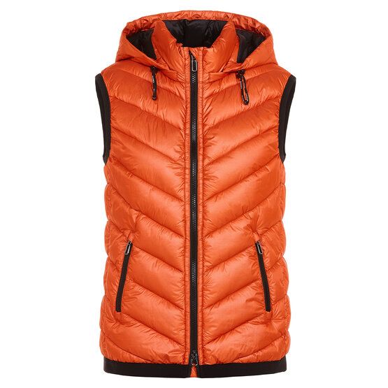 Valiente  Quilted thermal vest orange