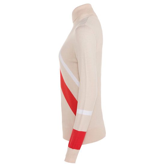 Valiente Rollkragen Pullover Strick beige