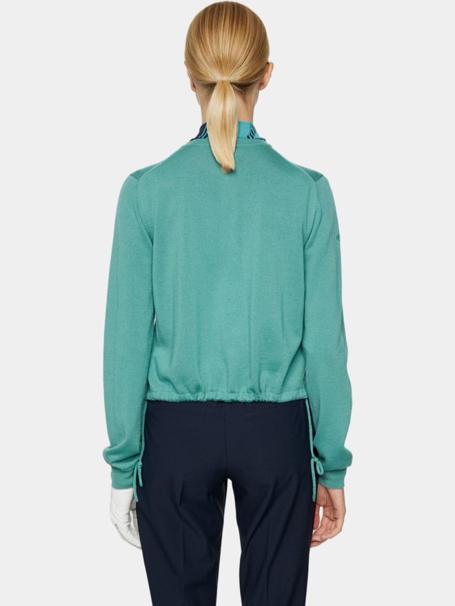 J.Lindeberg Thalia Knitted Cardigan Strick Jacke grün