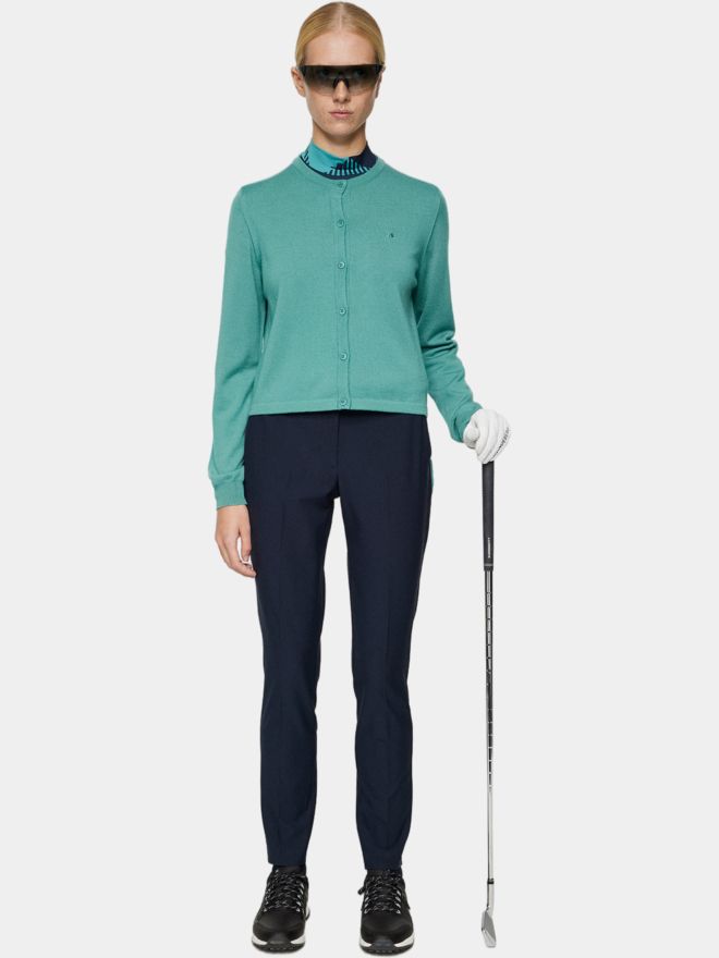 J.Lindeberg Thalia Knitted Cardigan Strick Jacke grün